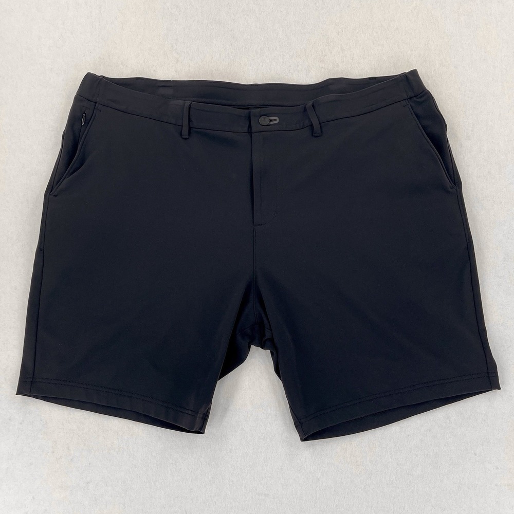 Public Rec Shorts Mens 44 Black Gamechanger 5 Pocket Chino Performance Golf 8'